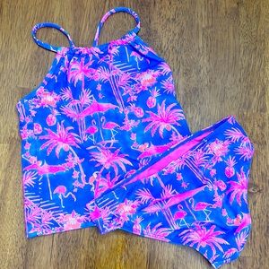 Vineyard vines flamingo swimsuit!
